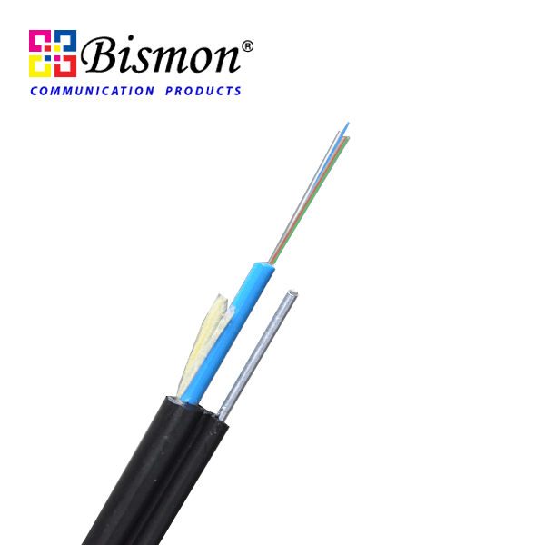 6 Core Fiber Optic Outdoor Drop wire Multi-mode 50/125um